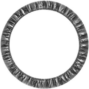 Custom Accessories 31100 Black Stretch-On Steering Wheel Cover