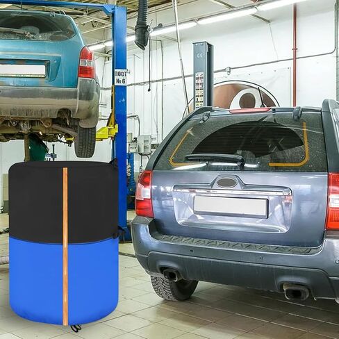 أغطية الإطارات لتخزين أكياس تخزين الإطارات الكبيرة المقاومة للماء للاستخدام في الهواء الطلق، غطاء تخزين الإطارات الاحتياطية الموسمية، أكياس الإطارات المتينة المستخدمة في الشاحنات، وسيارات الدفع الرباعي، والمقطورة للحماية من المطر والثلج، تناسب الإطارات مق in Kuwait