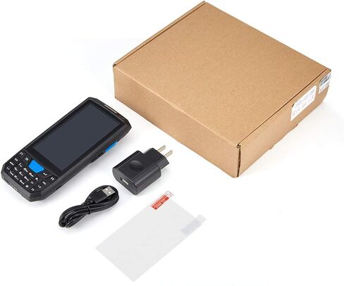 MUNBYN Android ماسح الباركود مع لوحة رقمية كمبيوتر محمول مع ماسح ضوئي ثنائي الأبعاد 4.5 بوصة مساعد شخصي محمول قوي، Android 9 يدعم شبكة Wi-Fi 4G LTE اللاسلكية in Saudi Arabia