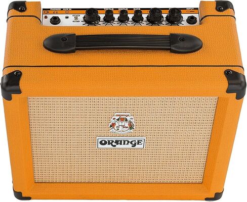 حزمة Orange Crush 20 20W 1x8 "جيتار كومبو أمبير مع كابل أداة منسوج من Pig Hog، وكابل الطاقة، و12X اللقطات، وقماش تلميع الصوت السائل in Saudi Arabia