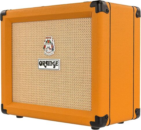 حزمة Orange Crush 20 20W 1x8 "جيتار كومبو أمبير مع كابل أداة منسوج من Pig Hog، وكابل الطاقة، و12X اللقطات، وقماش تلميع الصوت السائل in Saudi Arabia