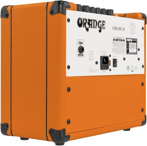 حزمة Orange Crush 20 20W 1x8 "جيتار كومبو أمبير مع كابل أداة منسوج من Pig Hog، وكابل الطاقة، و12X اللقطات، وقماش تلميع الصوت السائل in Saudi Arabia