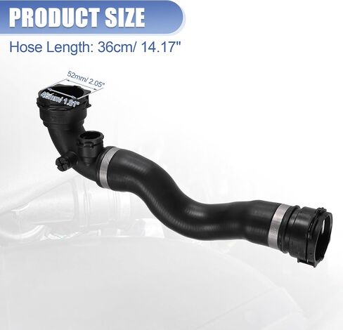 ACROPIX Heater Hose Radiator Expansion Tank Pipe Fit for BMW 3 Series No.17127510952/11534460438 - Pack of 1 in Saudi Arabia