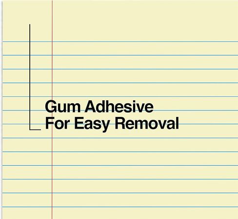 STAPLES 154138 8-1/2-Inch X 11-Inch Canary Glue-Top Notepad Wide Ruled 12/Pack in Saudi Arabia