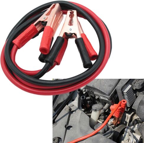 Jumper Cables, Heavy Duty Automotive Booster Cables, 6.56 Feet 1000Amp Car Jumper Cables with Durable PVC Case, Professional Booster Cables for Jump Starter or Weak Batteries in Saudi Arabia