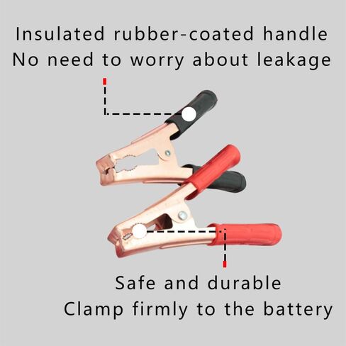 Jumper Cables, Heavy Duty Automotive Booster Cables, 6.56 Feet 1000Amp Car Jumper Cables with Durable PVC Case, Professional Booster Cables for Jump Starter or Weak Batteries in Saudi Arabia