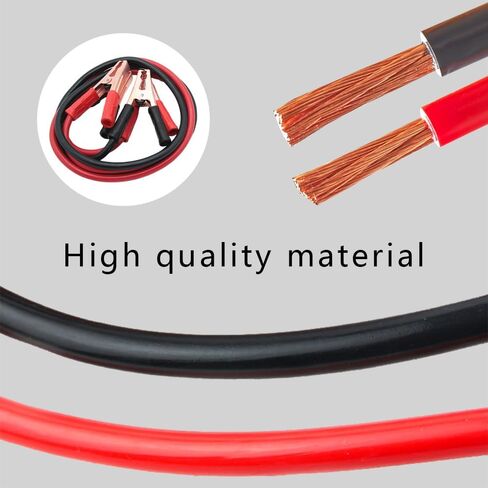 Jumper Cables, Heavy Duty Automotive Booster Cables, 6.56 Feet 1000Amp Car Jumper Cables with Durable PVC Case, Professional Booster Cables for Jump Starter or Weak Batteries in Saudi Arabia