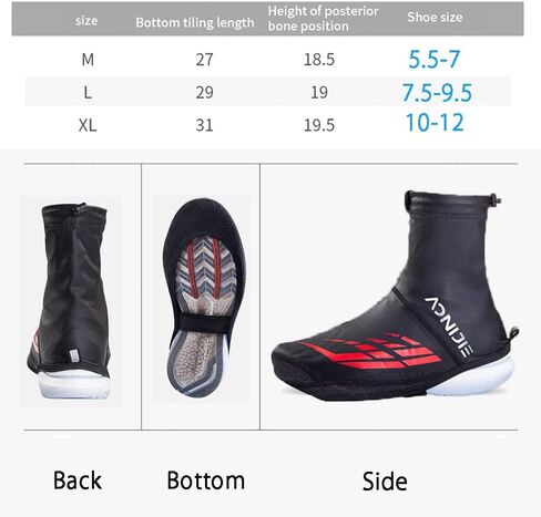 Trail Running Shoe Gaiters for Running, Hiking Reflective Shoe Covers Anti-Slip and Wear-Resistant in Saudi Arabia
