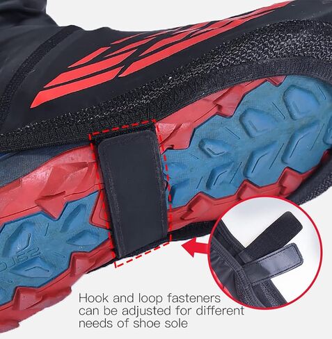 Trail Running Shoe Gaiters for Running, Hiking Reflective Shoe Covers Anti-Slip and Wear-Resistant in Saudi Arabia