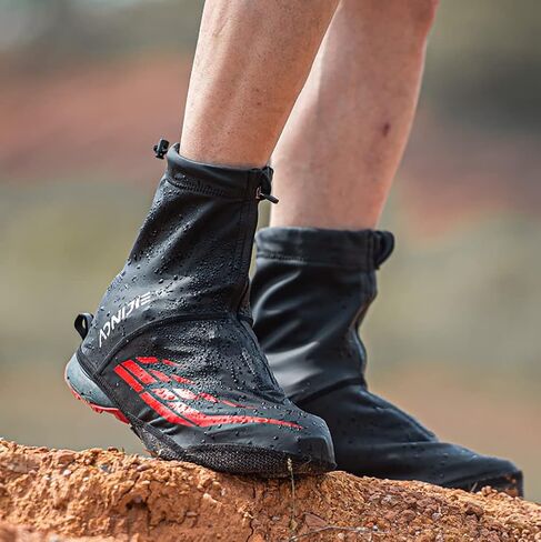 Trail Running Shoe Gaiters for Running, Hiking Reflective Shoe Covers Anti-Slip and Wear-Resistant in Saudi Arabia
