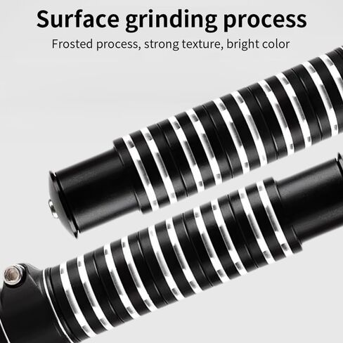 LIXADA Bike Stem Riser, Bike Fork Stem Extender, Handlebar Riser Adapter, Suitable for Mountain Bike, Road Bike, MTB, ect.(Aluminium Alloy, Adjustable, Black) in Saudi Arabia