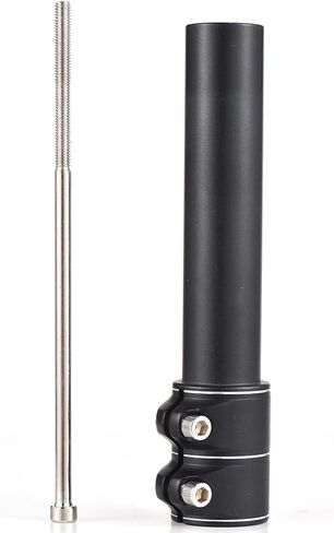 LIXADA Bike Stem Riser, Bike Fork Stem Extender, Handlebar Riser Adapter, Suitable for Mountain Bike, Road Bike, MTB, ect.(Aluminium Alloy, Adjustable, Black) in Saudi Arabia