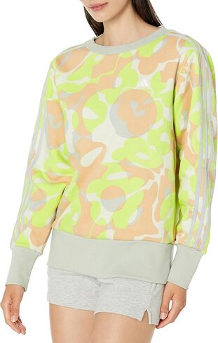 adidas Women's All Over Print Sweatshirt in Saudi Arabia