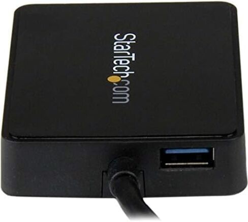 StarTech.com USB 3.0 إلى محول جيجابت إيثرنت ثنائي المنفذ مع منفذ USB - 10/100/100 - محول USB Gigabit LAN Network NIC (USB32000SPT) in Kuwait