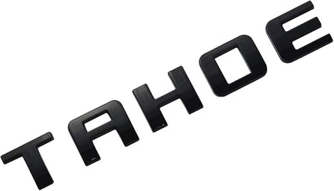 شارات لاصقة قوية ومرتفعة ثلاثية الأبعاد تناسب Gm 07-16 Tahoe لامعة (أسود مطفي) in Kuwait