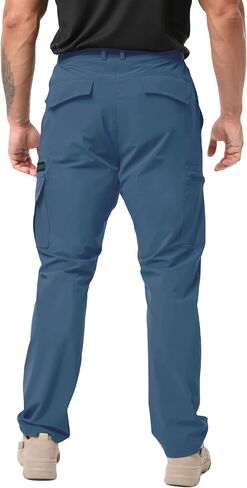 Hiking Pants Men Lightweight Tactical Pants for Men Stretch Mens Cargo Work Pants Quick Dry Travel Pants Men in Saudi Arabia