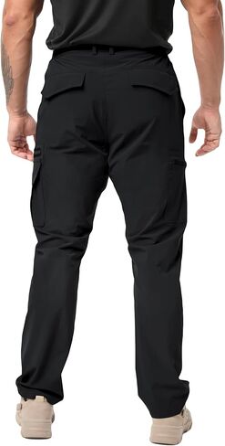 Hiking Pants Men Lightweight Tactical Pants for Men Stretch Mens Cargo Work Pants Quick Dry Travel Pants Men in Saudi Arabia