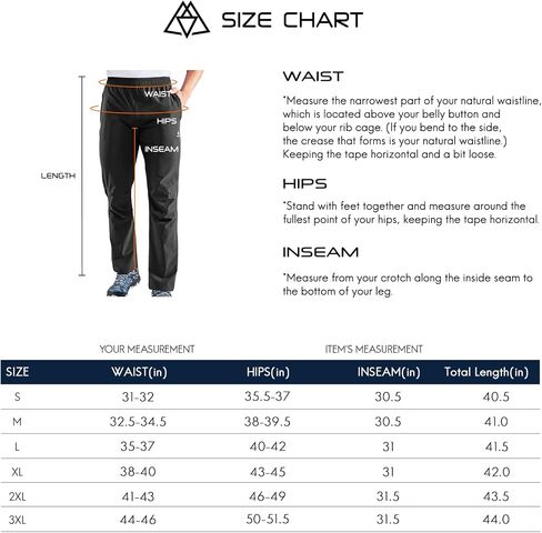 Haimont Men's Nylon Hiking Stretch Pants, Outdoor Quick Dry UPF50 Pants with Zipper Pockets, Lightweight, Water Resistant in Saudi Arabia