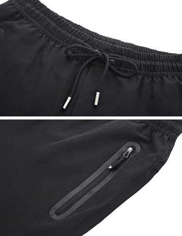 Rdruko Men's Casual Pants Lightweight Quick Dry Hiking Running Workout Outdoor Sports Sweat Pants in Kuwait