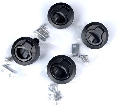 مزلاج سحب للقارب مقاس 2 بوصة، مزلاج سحب دافق لمقصورة القارب البحري، 4 قطع in Kuwait