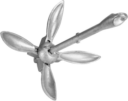 Extreme Max 3006.6545 BoatTector Galvanized Folding Anchor - 3.5 lbs. in Kuwait