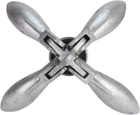 Extreme Max 3006.6545 BoatTector Galvanized Folding Anchor - 3.5 lbs. in Kuwait