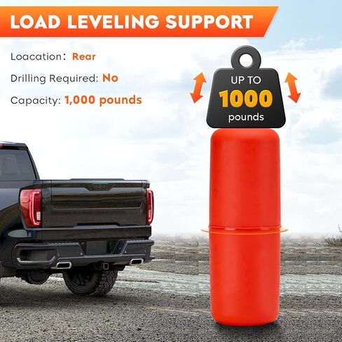 مجموعة أكياس تعليق الهواء 5000 رطل متوافقة مع 2009-2010 دودج رام 1500، 2011-2022 رام 1500، 2019-2022 1500 كلاسيك استبدال رفع الهواء 60818 in Kuwait