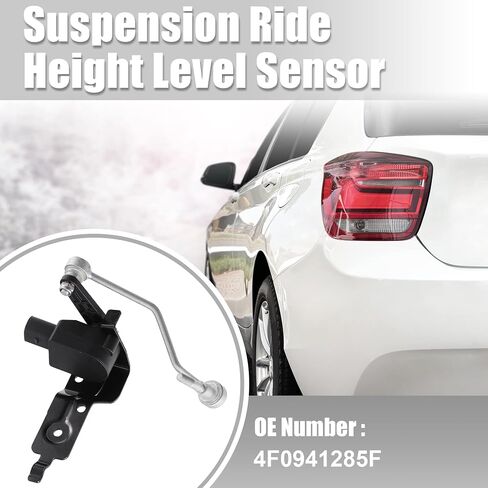 X AUTOHAUX 4F0941285F الجانب الأيسر الأمامي تعليق هوائي ركوب مستوى الارتفاع الاستشعار لأودي A6 2006-2011 in Saudi Arabia