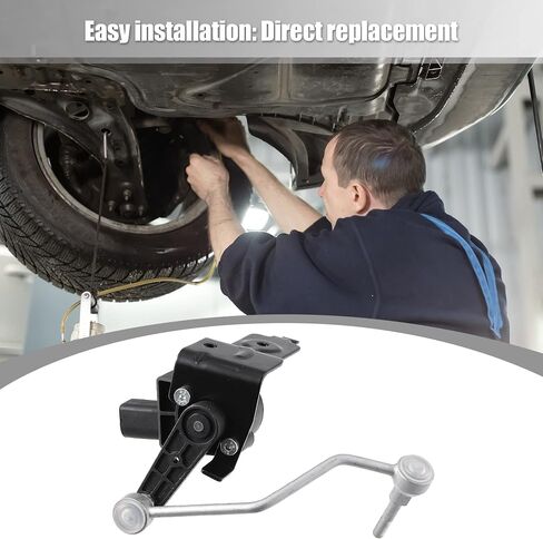 X AUTOHAUX 4F0941285F الجانب الأيسر الأمامي تعليق هوائي ركوب مستوى الارتفاع الاستشعار لأودي A6 2006-2011 in Saudi Arabia