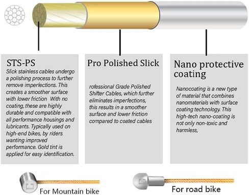 Chooee برو كابل فرامل يد ل Shimano/SRAM العالمي قسط دراجة الفرامل خط 1x2800 مللي متر للدراجات الجبلية MTB in Saudi Arabia