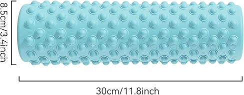 أسطوانة إسفنجية اهتزازية 4 سرعات، ترقية مدمجة محمولة 11.8 × 3.4 بوصة، أسطوانة إسفنجية كهربائية، أسطوانة تدليك عالية الكثافة للعضلات، تدليك عميق للياقة البدنية، شحن أسطوانة إسفنجية تستخدم للعلاج الطبيعي in Kuwait