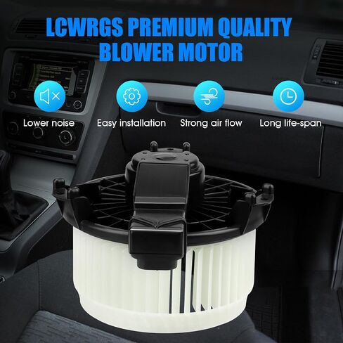 محرك منفاخ تيار متردد مع مروحة يناسب تويوتا كورولا ماتريكس RAV4 RAV 4 Scion xB Scion tC 2009 2010 2011 2012 2013 2014 2015 2016 محرك سخان HVAC يستبدل #700230 in Saudi Arabia