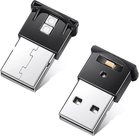 قطعتان من مصابيح LED USB الصغيرة - إضاءة داخلية LED للسيارة RGB، مصابيح LED ذكية بتيار مستمر 5 فولت للوحة مفاتيح الكمبيوتر المحمول، مصباح ليلي لتزيين المكتب المنزلي، سطوع قابل للتعديل مع 8 ألوان in Saudi Arabia