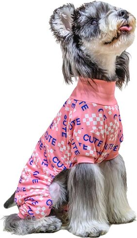 ملابس الكلاب ذات الياقة المدورة من CuteBone ملابس درالون الحرارية من الكشمير برقبة عالية للجرو Pjs معطف بيجامات GP01S in Saudi Arabia
