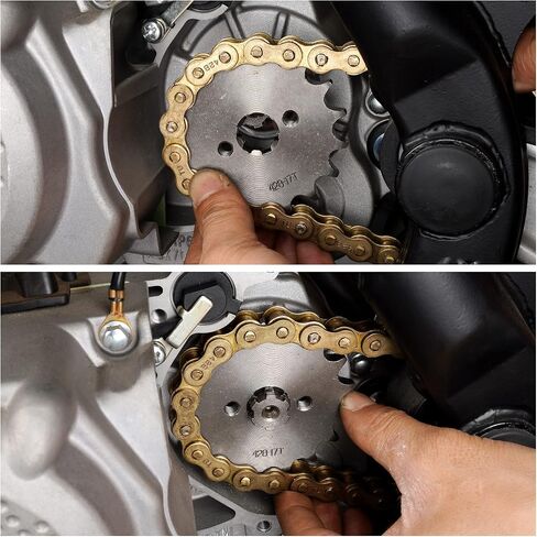 ضرس دراجة نارية 17 مم 428، ضرس محرك أمامي للدراجة النارية 428-12T لـ 50cc 70cc 90cc 110cc 125cc الترابية دراجة الطرق غير الممهدة دراجة صغيرة ATV 4 عجلات الدراجة in Kuwait
