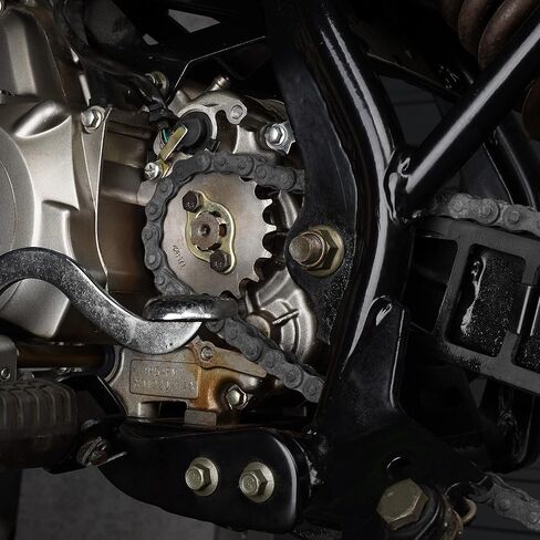 17MM 428 Motorcycle Sprocket, 428-10T Motorcycle Front Engine Sprocket for 50cc 70cc 90cc 110cc 125cc Dirt Pit Bike Mini Bike ATV 4 Wheeler Moped in Kuwait