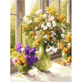 طلاء Cat Night Starry Ornaous بواسطة أرقام أرقام للمبتدئين البالغين ، البالغين 12x16 بوصة يرسمون بمجموعات أرقام على القماش بدون إطار ، Van Gogh Diy Acrylic Paint Decor