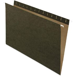 Pendaflex 81620EE Recycled Hanging Folders, Legal Size, Standard Green, 25/BX (81620)