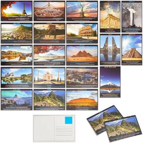 Pipilo Press 40 Pack Vintage US National Park Travel Postcards Bulk ، 4x6 World Travel Post Cards with 40 Designs for Arting Wall Art Print Decoration