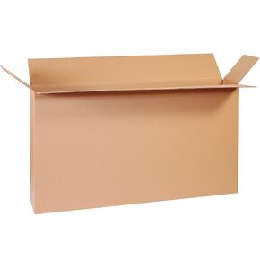 Partners Brand PHD54828FOLMS Heavy-Duty Side Loading Moving Boxes, 54" Length x 8" Width x 28" Height, Kraft (Pack of 5)