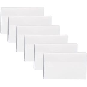 300 Sheets Transparent Sticky Notes 3x3 Inch Self-Stick Note Pads Waterproof Translucent Memo for School & Office (Transparent, 3 * 3)