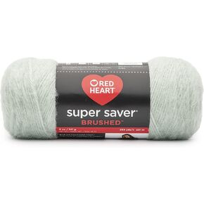Red Heart Teal Pastel Super Saver Brushed Yarn