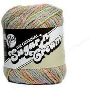 Sugar'N Cream Yarn - Ombres-Buttercream