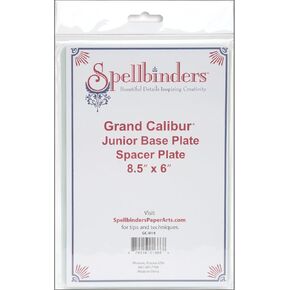 Spellbinders GC-014 Grand Calibur Junior Base Plate, 8.5 by 6-Inch , White