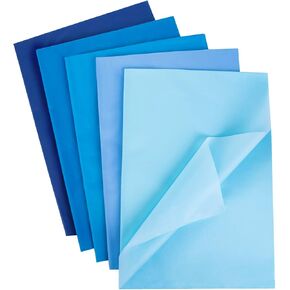 Shindel 200 Sheets Blue Tissue Paper Bulk, 20x28 Inch Wrapping Paper for DIY Crafts, Graduation Decorations, Gift Bags, Flower Bouquets