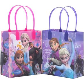 Disney Princess Party Favor Goodie Gift Bag - 6" Small Size (12 Packs)