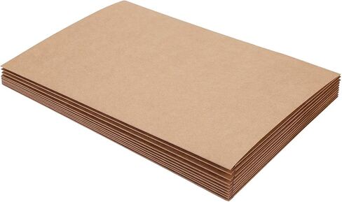 10 Pcs Pocket Presentation Paper File Folders A4 Letter Size Brown Black Portfolio Kraft Paper File Holders 8.5 x 11.5" Matte Cardstock Pocket Folders with Pockets for Business Home Office in Kuwait