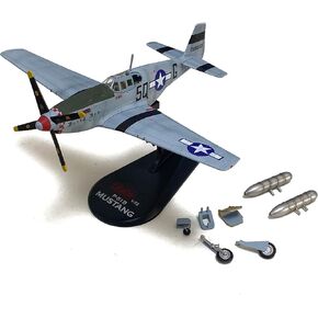 wltk North American P-51 Mustang 1/72 Diecast Aircraft Model