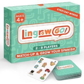 Spanish Memory Game, Matching Games, Learn Spanish, Memory Games for Kids Ages 4 Plus, Educational Language Learning Resource, Fun en Español Card Game