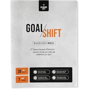 The Behavior Shift Goal Shift Planner | Goal Setting Workbook and Journal for Setting and Achieving Your Biggest Objectives | Task Management, Personal Development, Track Productivity | 7 Week Undated Life Planner